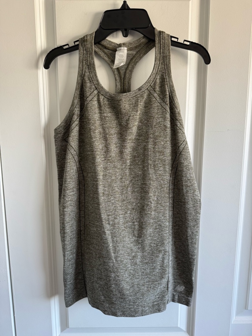 New Balance Heathered Green Women's Racerback Tank Top
